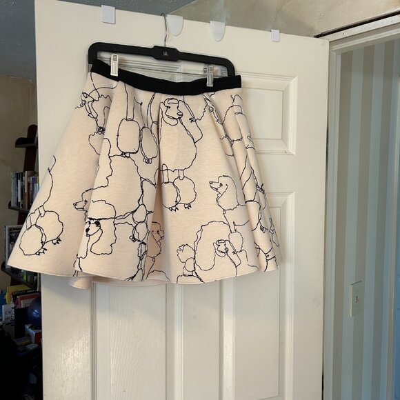 Ladies H&M Cotton Pull on Poodle Skirt - Picture 1 of 4